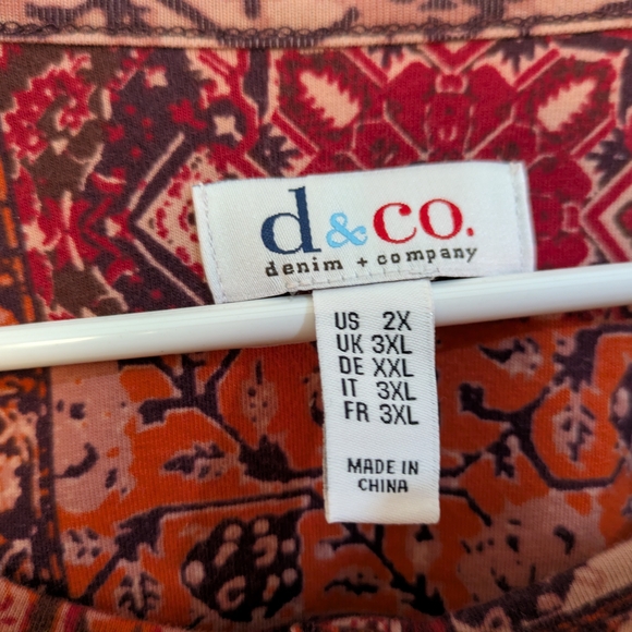 Di-Co Multicolor Patchwork Blouse - Picture 3 of 12